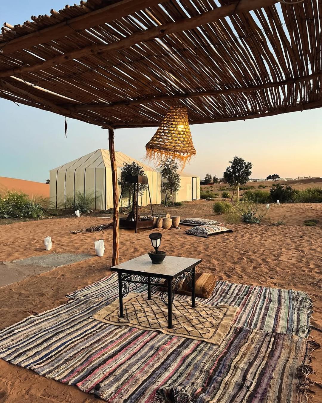 Merzouga Morocco Desert Luxury Camp Eksteriør billede